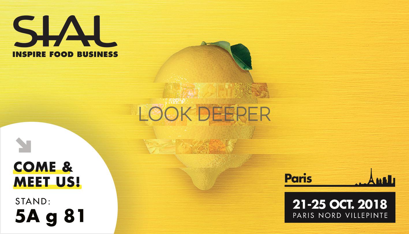 PRESENTI AL SIAL PARIS – DAL 21 AL 25 OTTOBRE 2018